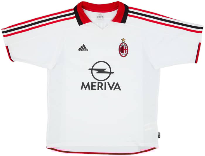2003-04 AC Milan Away Shirt Shevchenko #7 - 8/10 - (L)