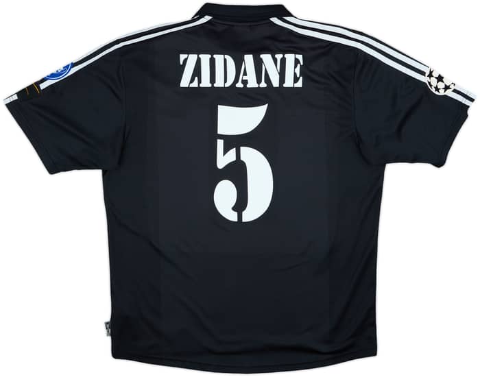 2002-03 Real Madrid Centenary Away Shirt Zidane #5 - 8/10 - (L)