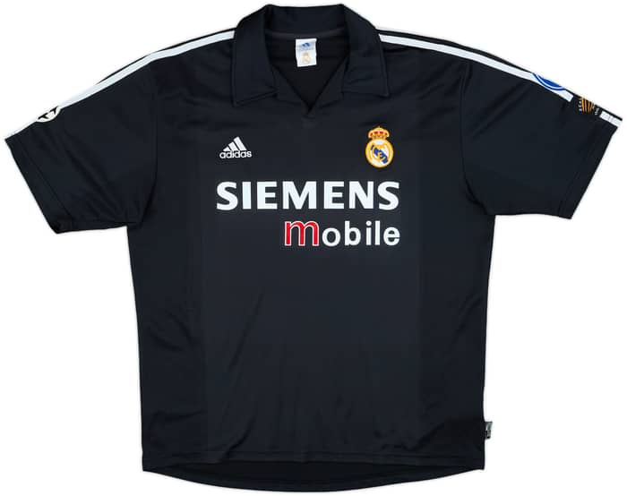 2002-03 Real Madrid Centenary Away Shirt Zidane #5 - 8/10 - (L)