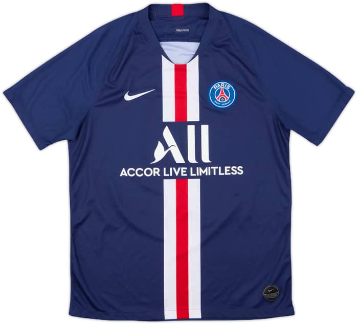 2019-20 Paris Saint-Germain Home Shirt Neymar Jr #10 - 8/10 - (L)