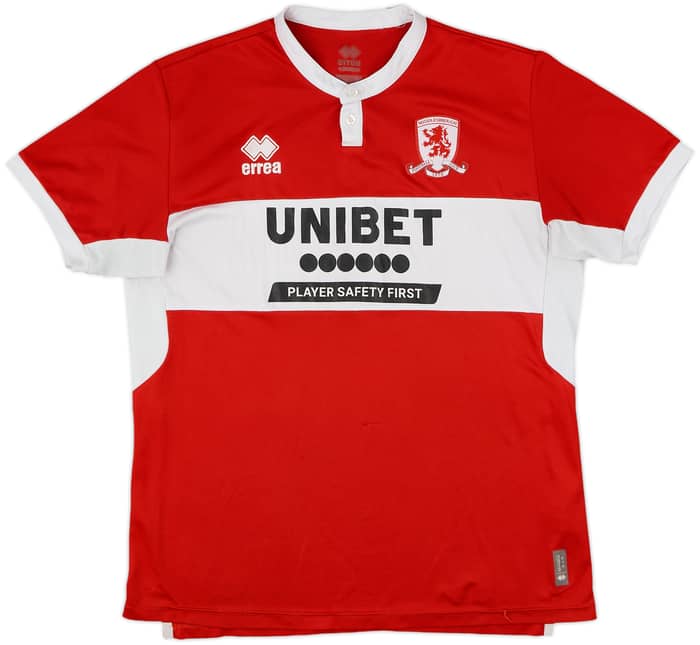2022-23 Middlesbrough Home Shirt - 5/10 - (M)
