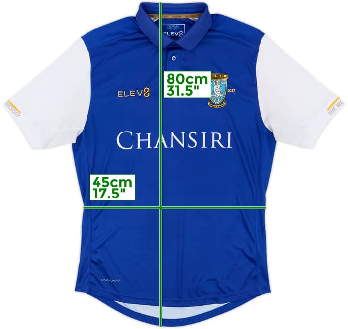 2017-18 Sheffield Wednesday Home Shirt - 6/10 - (M)