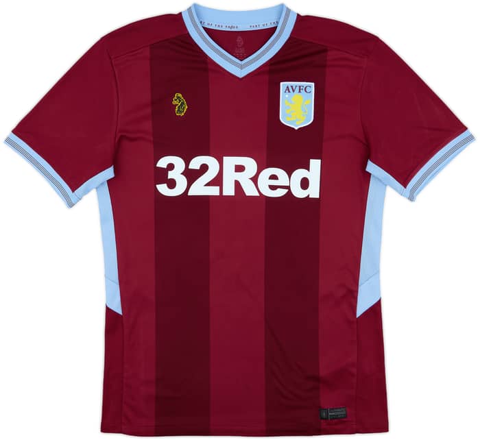 2018-19 Aston Villa Home Shirt Grealish #10 - 8/10 - (M)