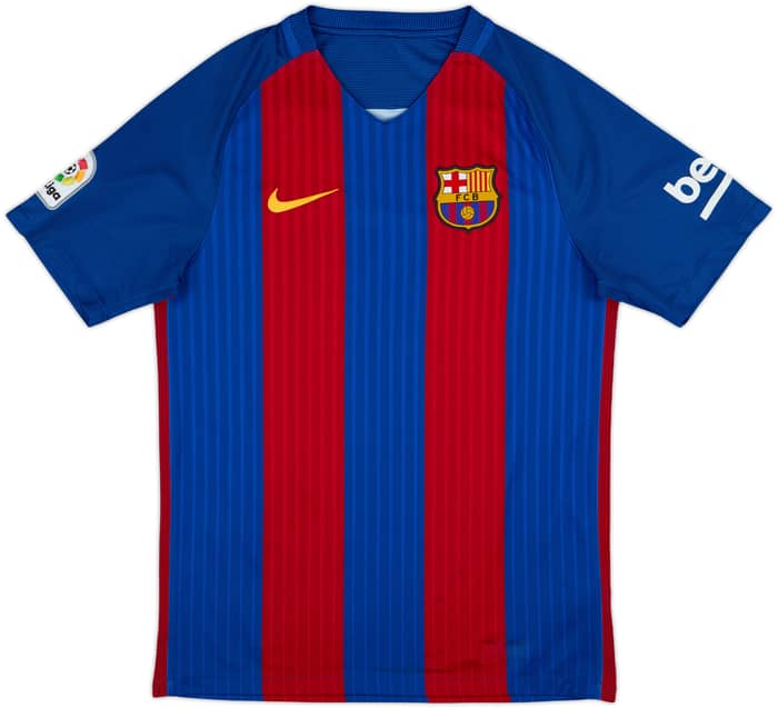 2016-17 Barcelona Home Shirt Messi #10 - 7/10 - (S)
