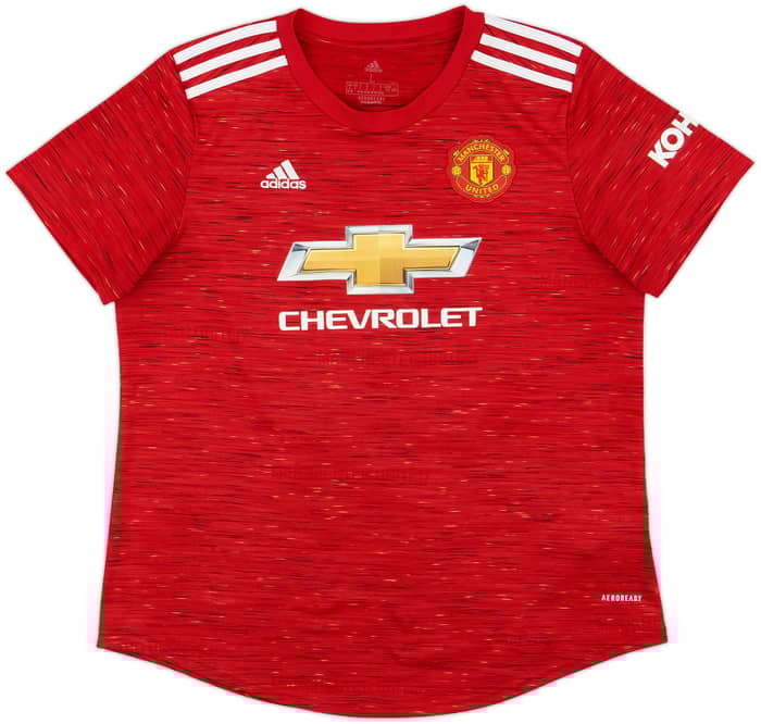 2020-21 Manchester United Home Shirt Rashford #10 - 6/10 - (Women's L)