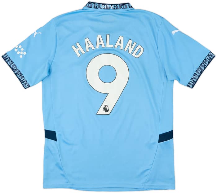 2024-25 Manchester City Home Shirt Haaland #9 - 5/10 - (M)