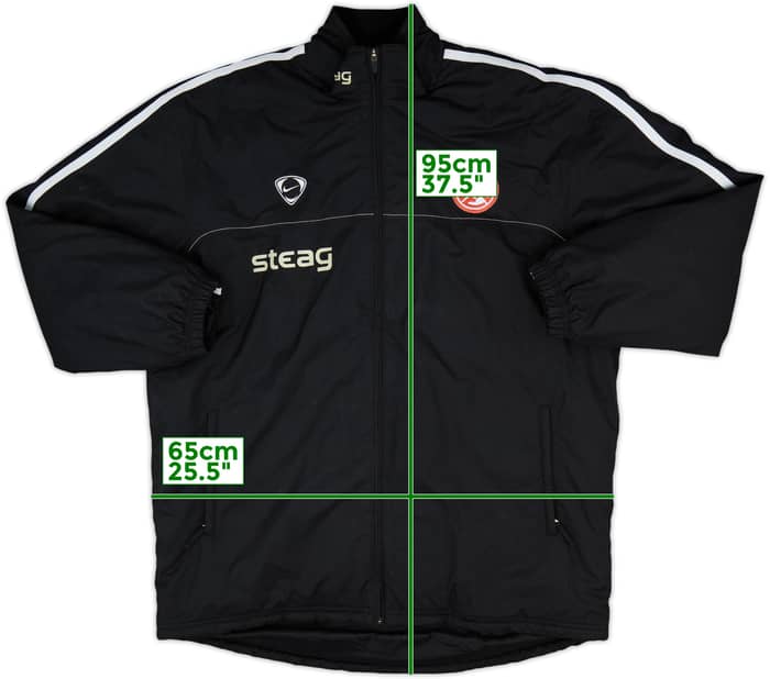 2008-09 Rot-Weiss Essen Nike Padded Bench Coat - 8/10 - (L)