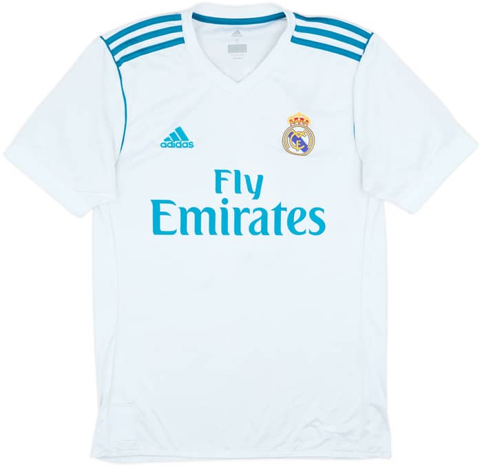 2017-18 Real Madrid Home Shirt Sergio Ramos #4 - 4/10 - (S)
