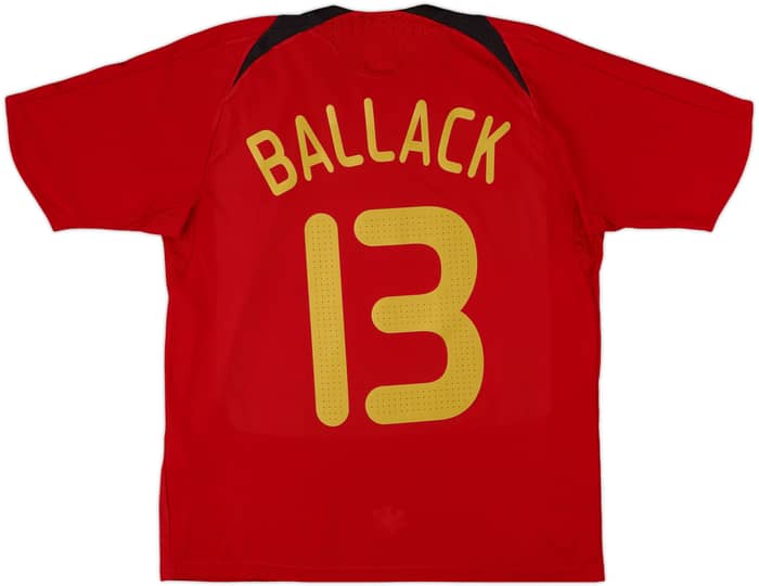 2008-09 Germany Away Shirt Ballack #13 - 8/10 - (XL.Boys)