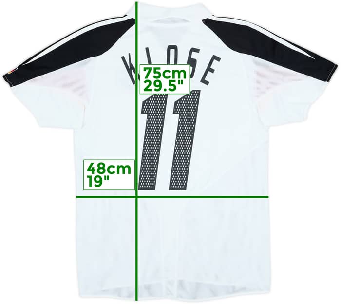 2004-05 Germany Home Shirt Klose #11 - 8/10 - (S)