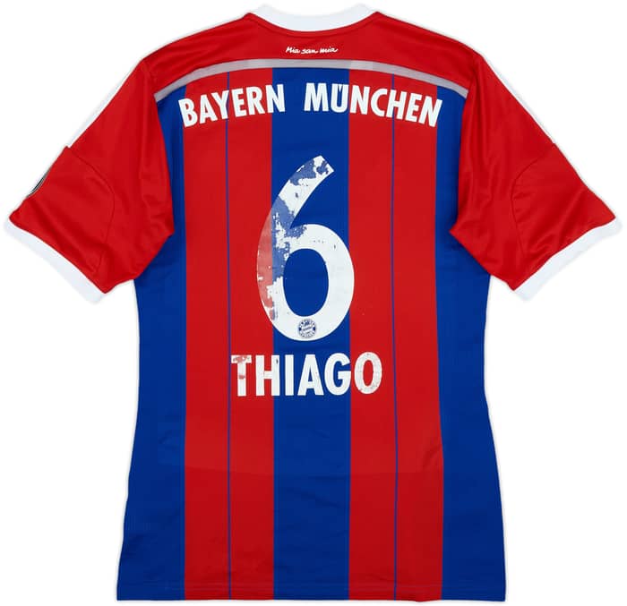 2014-15 Bayern Munich Home Shirt Thiago #6 - 4/10 - (M)
