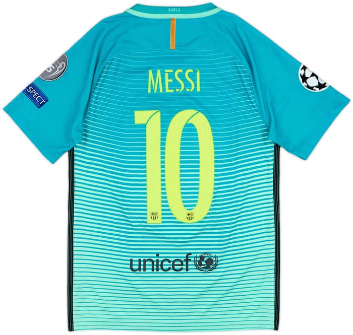2016-17 Barcelona Third Shirt Messi #10 - 8/10 - (S)