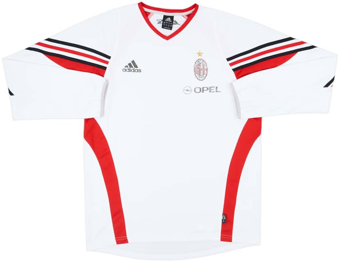 2002-03 AC Milan adidas Player Issue Training L/S Shirt - 4/10 - (L)