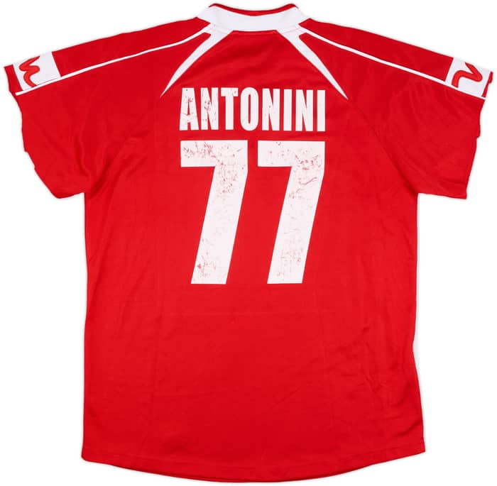 2005-06 Siena Away Shirt Antonini #77 - 4/10 - (L)