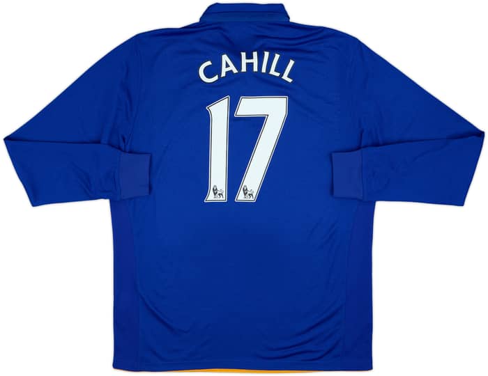 2011-12 Everton Home L/S Shirt Cahill #17 - 8/10 - (L)