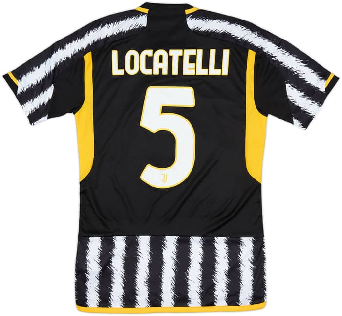 2023-24 Juventus Home Shirt Locatelli #5 - 7/10 - (S)