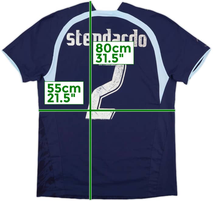 2006-07 Lazio Third Shirt Stendardo #2 - 4/10 - (L)