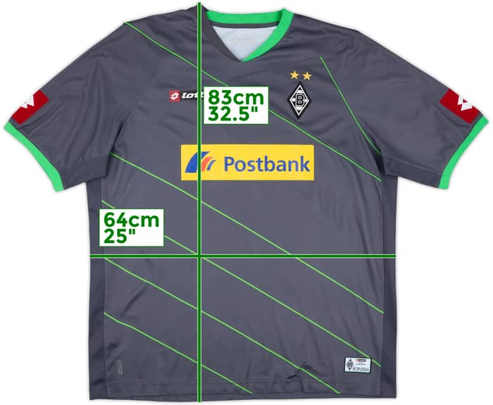 2011-12 Borussia Monchengladbach Away Shirt - 7/10 - (3XL)