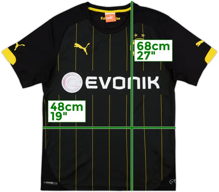 2014-16 Borussia Dortmund Away Shirt - 5/10 - (S)
