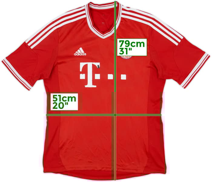 2013-14 Bayern Munich Home Shirt - 4/10 - (M)