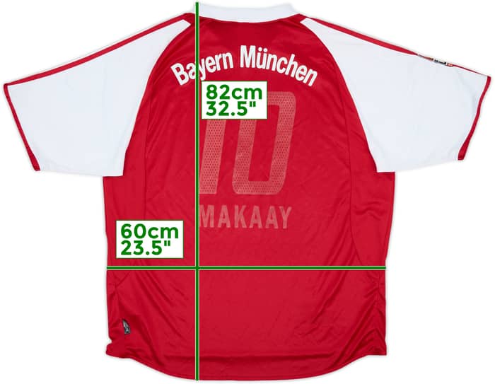 2003-04 Bayern Munich Home Shirt Makaay #10 - 4/10 - (XXL)