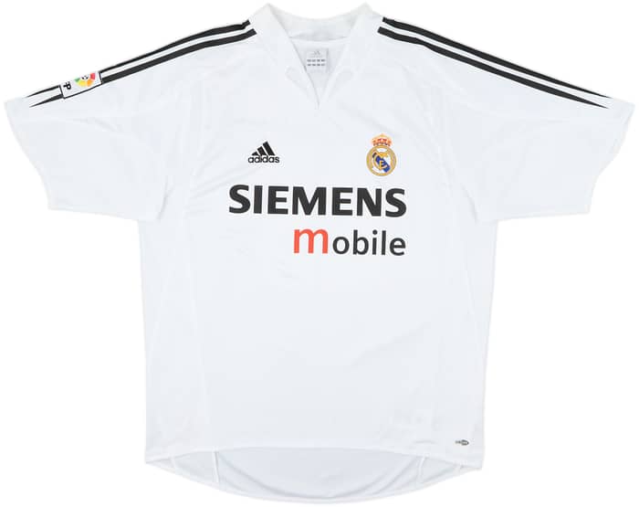 2004-05 Real Madrid Home Shirt Beckham #23 - 8/10 - (L)