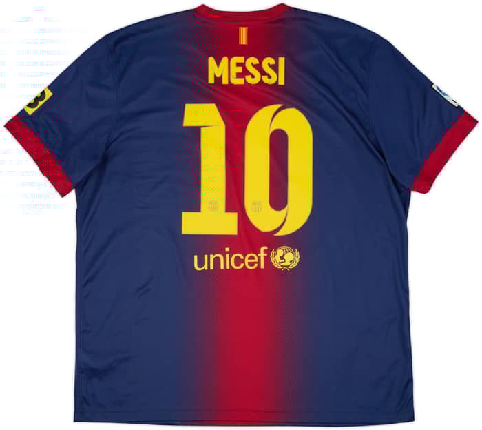 2012-13 Barcelona Home Shirt Messi #10 - 8/10 - (XXL)