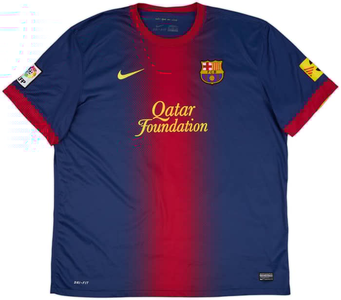 2012-13 Barcelona Home Shirt Messi #10 - 8/10 - (XXL)