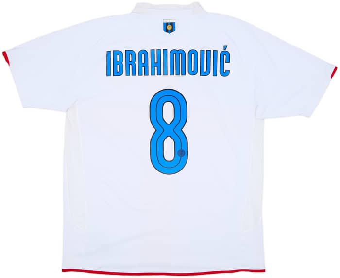2007-08 Inter Milan Centenary Away Shirt Ibrahimovic #8 - 8/10 - (XL)