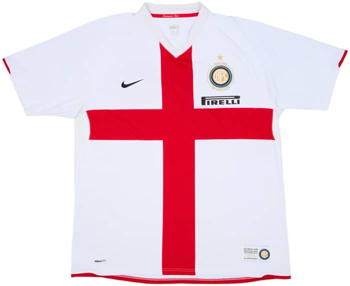 2007-08 Inter Milan Centenary Away Shirt Ibrahimovic #8 - 8/10 - (XL)