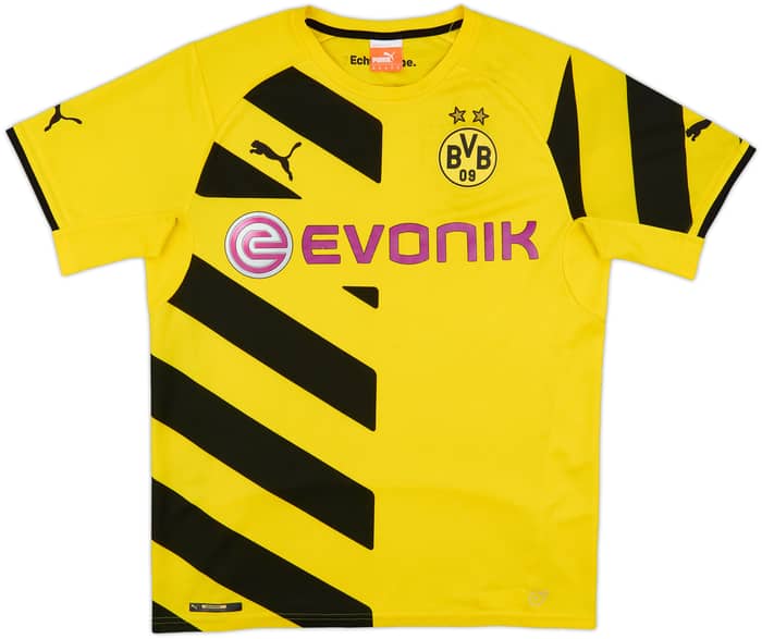 2014-15 Borussia Dortmund Home Shirt - 6/10 - (M)