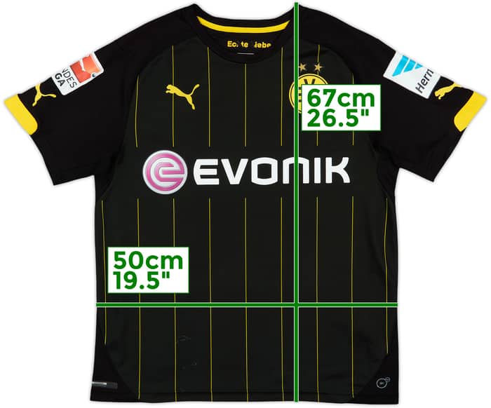 2014-16 Borussia Dortmund Away Shirt - 6/10 - (M)