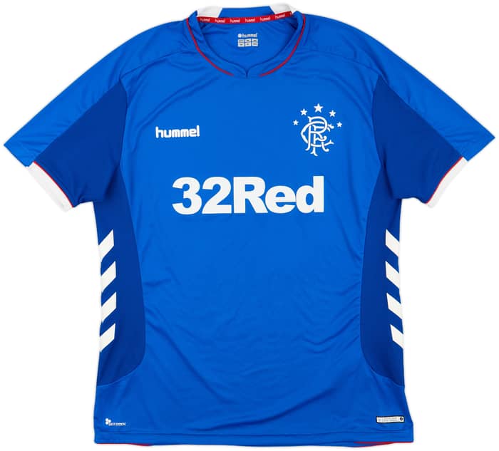 2018-19 Rangers Home Shirt - 9/10 - (XXL)