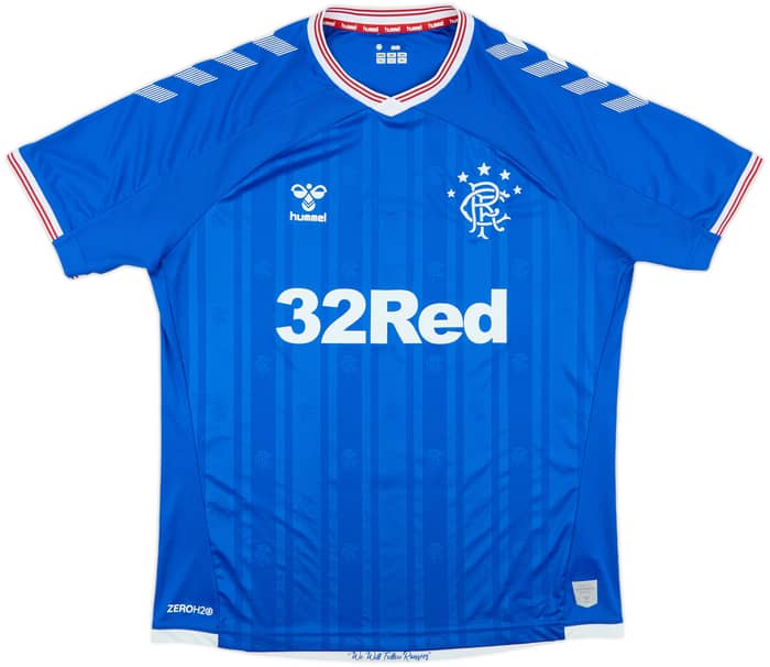 2019-20 Rangers Home Shirt - 9/10 - (XL)