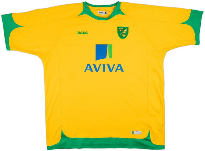 2008-10 Norwich Home Shirt - 6/10 - (XXL)