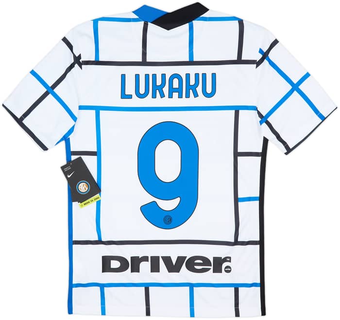 Camiseta de visitante del Inter Milan 2020-21 Lukaku #9 (S)