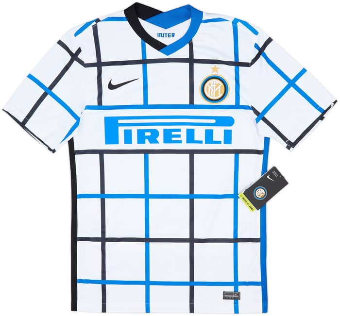 Camiseta de visitante del Inter Milan 2020-21 Lukaku #9 (S)