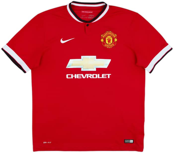 2014-15 Manchester United Home Shirt Rojo #5 - 5/10 - (L)