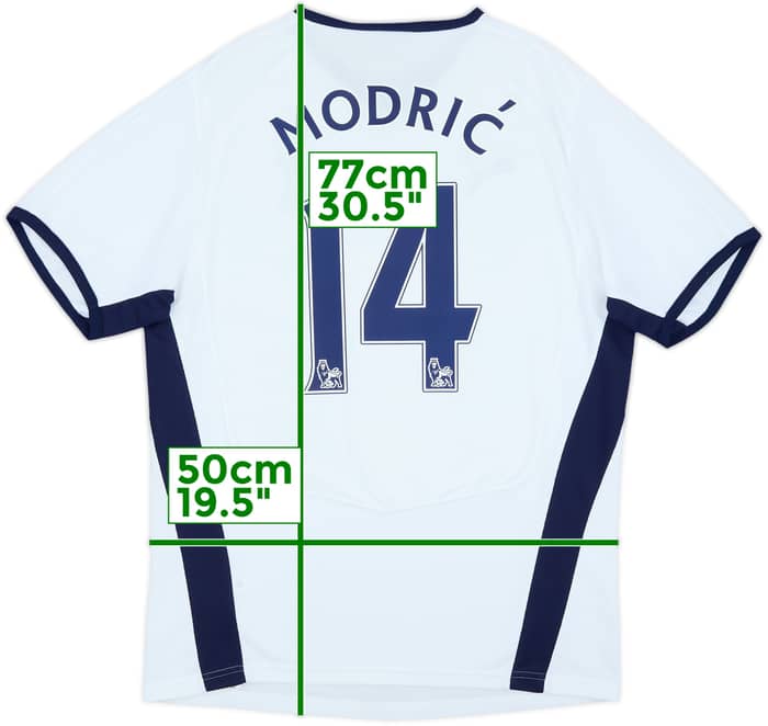 2008-09 Tottenham Home Shirt Modric #14 - 8/10 - (M)