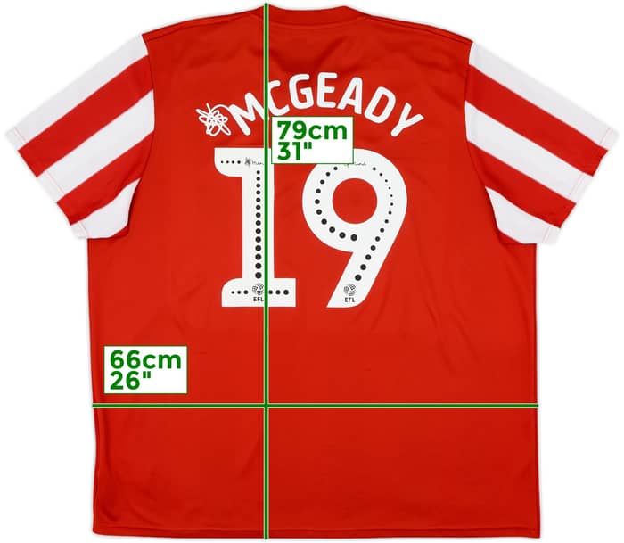 2018-19 Sunderland Home Shirt McGeady #19 - 6/10 - (XXL)