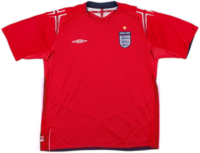 2004-06 England Away Shirt - 4/10 - (XL)