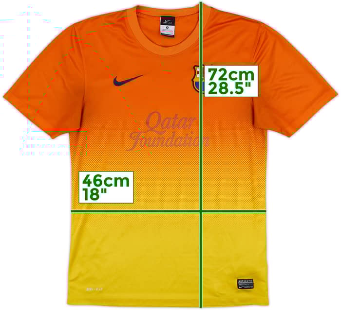 2012-13 Barcelona Basic Away Shirt - 4/10 - (S)