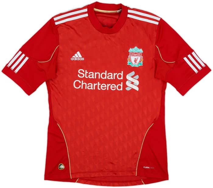 2010-12 Liverpool Home Shirt Gerrard #8 - 4/10 - (S)