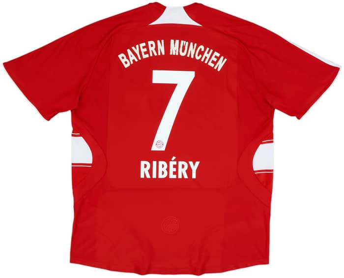 2008-09 Bayern Munich Home Shirt Ribery #7 - 6/10 - (XL)