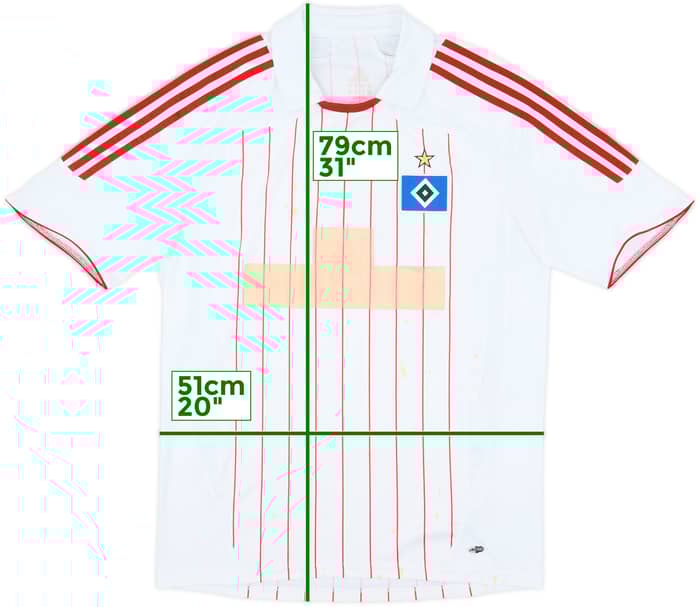 2007-08 Hamburg Home Shirt - 4/10 - (M)
