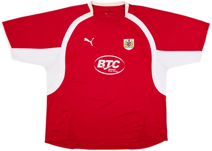 2007-08 Bristol City Home Shirt - 6/10 - (5XL)