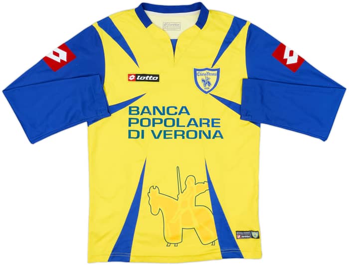 2006-07 Chievo Verona Home L/S Shirt #15 - 6/10 - (M)