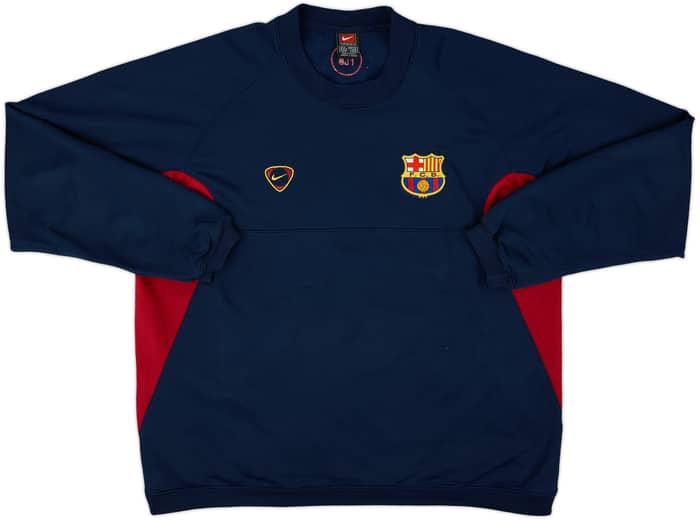2000-01 Barcelona Nike Sweat Top - 8/10 - (XL)