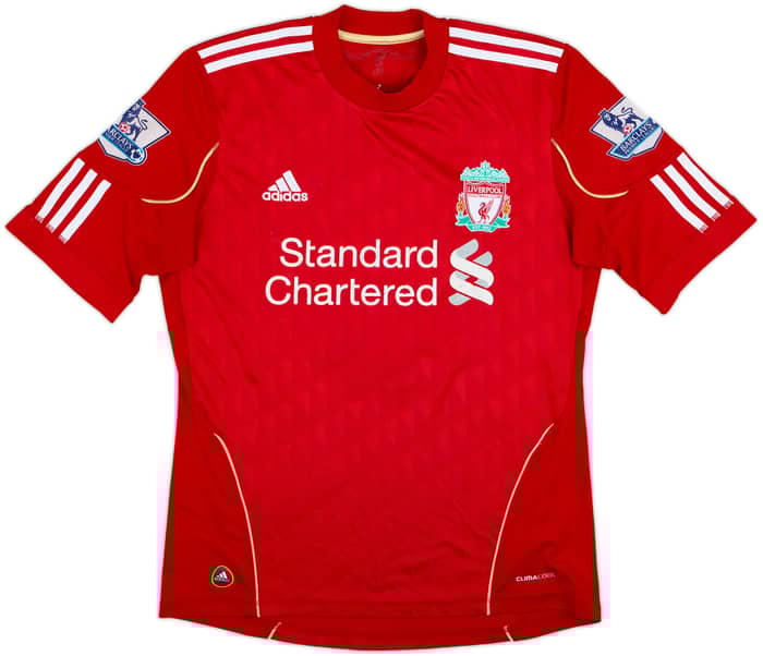 2010-12 Liverpool Home Shirt Gerrard #8 - 5/10 - (S)