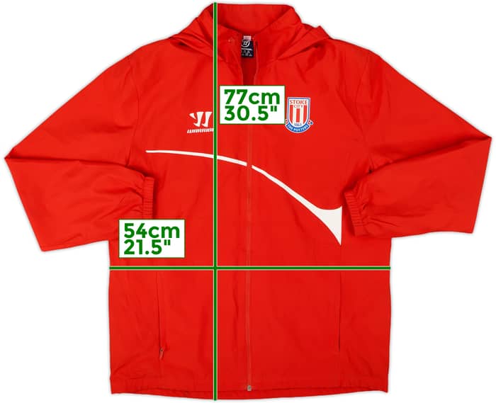 2014-15 Stoke City Warrior Track Jacket - 6/10 - (M)